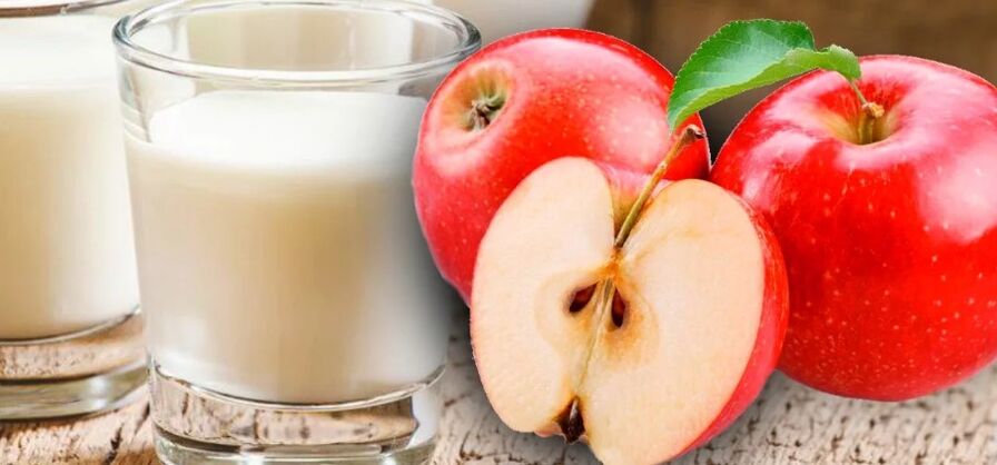 Kefir-aple diet